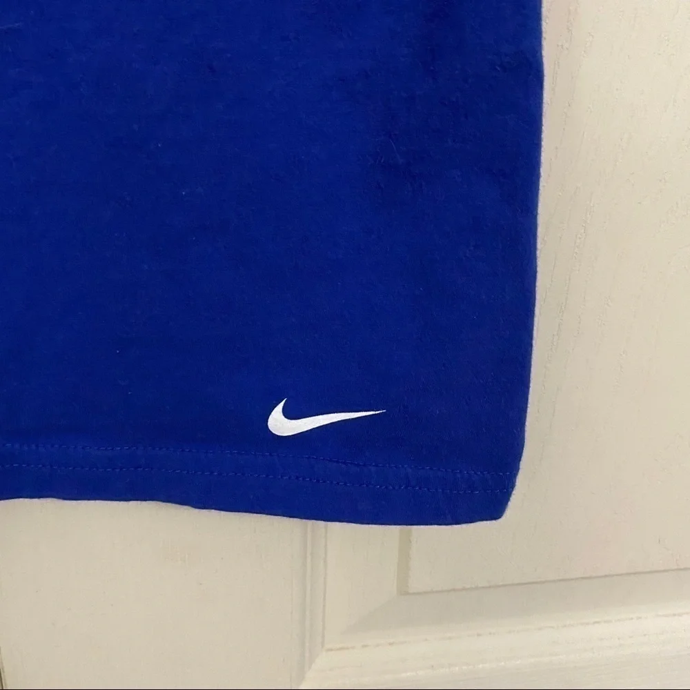 Chicago Cubs Nike Blue & Red Baseball T-shirt